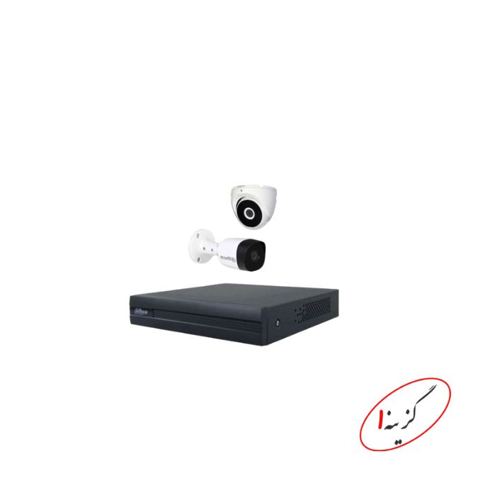 خرید پک اقتصادی 4 دوربین مدار بسته داهوا 2 مگاپیکسل HDCVI